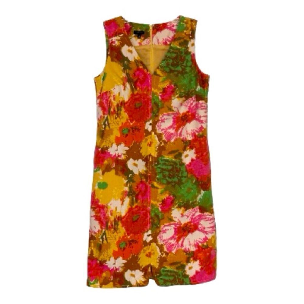 Talbots multi color dress size 8